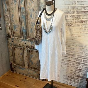 James Perse standard linen dress